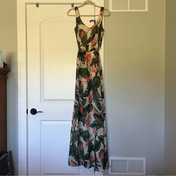 Show Me Your Mumu Kendall Maxi Dress Paradise Found Bridesmaid Dress XS - Picture 3 of 13